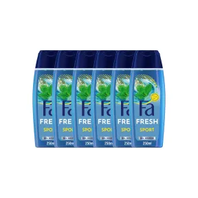 Fa Cap Tonique Gel de Ducha 250 ml – Pack de 6