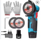 Kit Amoladora Angular 12V Inalámbrica con Batería de Litio