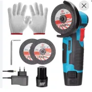 Kit Amoladora Angular 12V Inalámbrica con Batería de Litio
