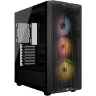 CORSAIR 3200D RS Semitorre ARGB Humo con 3 Ventiladores