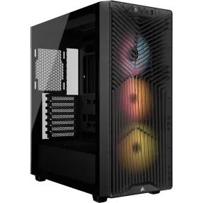 CORSAIR 3200D RS Semitorre ARGB Humo con 3 Ventiladores