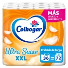 Colhogar XXL Ultra Suave - 36 Rollos, 100% Sin Perfume