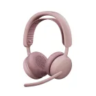 Logitech Zone Wireless 2 ES: Auriculares inalámbricos rosa