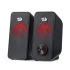 Redragon GS500 Altavoces PC 2.0 USB con Iluminación Roja