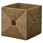 KNIPSA Cesta de junco marino de 32x33x32 cm