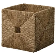 KNIPSA Cesta de junco marino de 32x33x32 cm