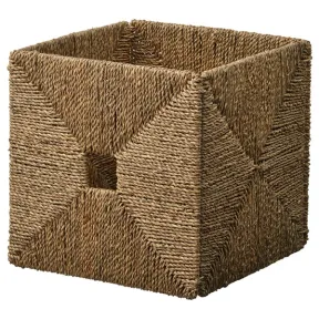 KNIPSA Cesta de junco marino de 32x33x32 cm