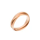 Anillo Saturna en oro rosa 375/1000 de 1,8 g