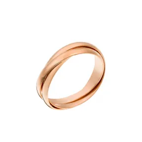 Anillo Saturna en oro rosa 375/1000 de 1,8 g