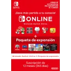 Nintendo Switch Online + Expansión Individual 12 Meses