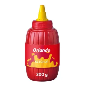 Ketchup Orlando sin Gluten Barrilito 300 g