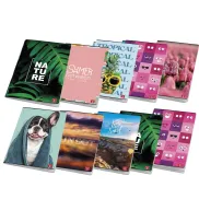 Pack de 10 cuadernos A4 de 80 páginas