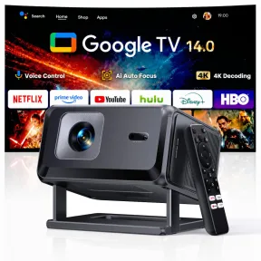 Proyector Toptro 4K con Google TV y Dolby Audio portátil
