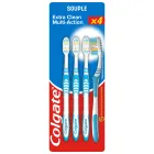 Pack de 4 cepillos Colgate Multiacción Flexible
