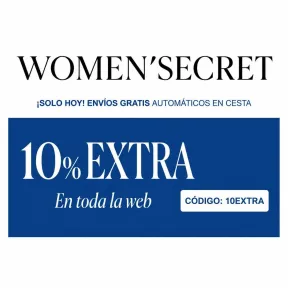 Hoy envío gratis sin mínimo + 10% en todo, incluso rebajas