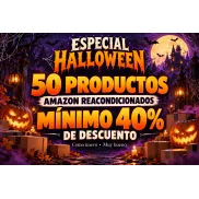Halloween: 50 ofertas Amazon Segunda Mano con mínimo 40 % dto.