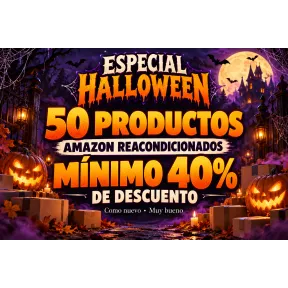 Halloween: 50 ofertas Amazon Segunda Mano con mínimo 40 % dto.