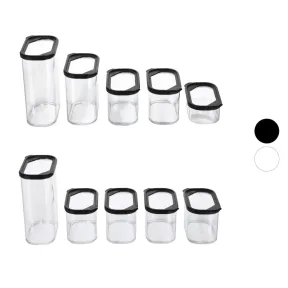Set de 5 tarros Silvercrest de 6 litros en 2 colores