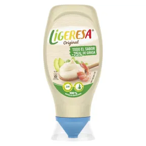 Ligeresa Salsa Original Bocabajo, pack de 2 x 430 ml