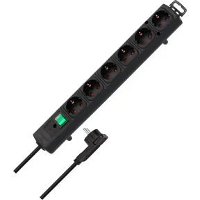 Regleta Brennenstuhl Comfort Line 6 tomas con cable de 2 m