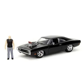 Dodge Charger 1970 1:24 Fast & Furious con figura de Toretto