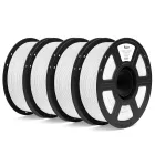 Filamento ELEGOO PLA+ 1,75 mm Blanco 4 kg para Impresora 3D