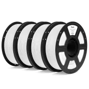 Filamento ELEGOO PLA+ 1,75 mm Blanco 4 kg para Impresora 3D