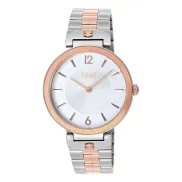 Reloj Tous S-Band Analógico de Acero Plata y Rosado