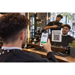 App para barberías gratis el primer mes: web propia, citas automáticas por WhatsApp y promociones (luego 19 €/mes)