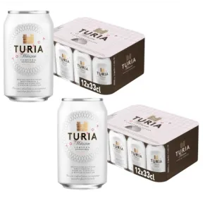 Cerveza Turia Märzen: 24 latas de 33 cl a 0,49€/unidad