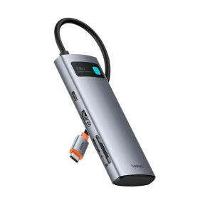 Hub USB-C Baseus 7 en 1 con HDMI 4K 60Hz y PD 100W