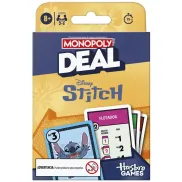 Monopoly Deal Disney Stitch: Juego de Cartas