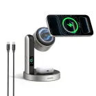 UGREEN MagFlow Pro: Cargador Inalámbrico 2 en 1 Qi2 25W