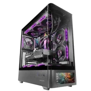 Mars Gaming MC-LCDPRO ATX con LCD IPS 7,2″ y cristal curvo