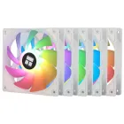 Pack de 5 ventiladores ARGB blancos