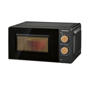 Microondas de 17 l aprox. con diseño efecto madera