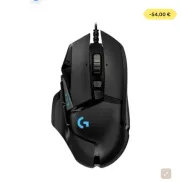 Ratón gaming Logitech G502 HERO de 25.000 DPI