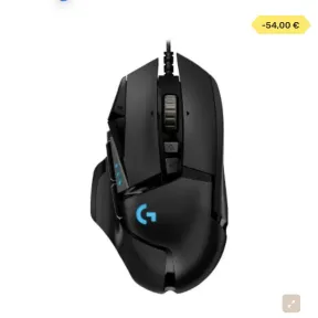 Ratón gaming Logitech G502 HERO de 25.000 DPI