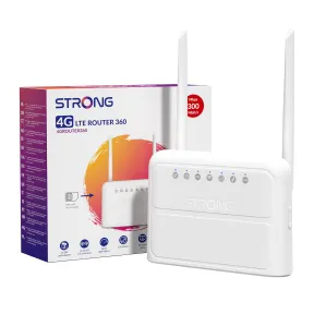 Router STRONG 4G LTE Cat4 con SIM y WiFi N300 Mbps