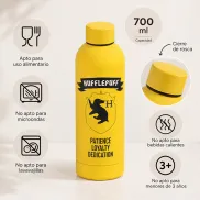 Botella Hufflepuff Harry Potter de Acero Inoxidable 700 ml