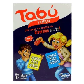 Taboo Familia de Hasbro Gaming: juego de mesa multicolor