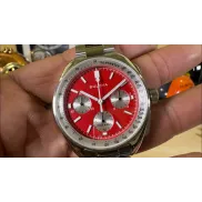 Bulova Lunar Pilot Rojo 43 mm Set Especial