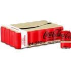 Coca-Cola Zero Azúcar y Zero Cafeína, Pack de 24 Latas