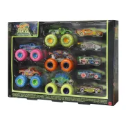 Hot Wheels Monster Trucks que Brillan en la Oscuridad