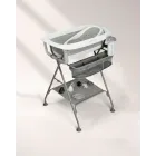 Bañera plegable con soporte para el baño del bebé