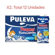 Puleva Peques 3 Buenas Noches Leche Crecimiento 12x1L