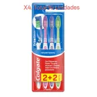 Colgate Extra Clean Medio: pack de 16 cepillos de dientes