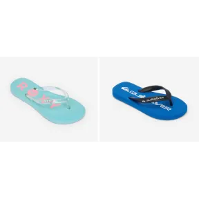 Chanclas para Niños Roxy y Quiksilver