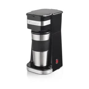 Cafetera de goteo Bestron 750 W, 0,42 L, acero inoxidable