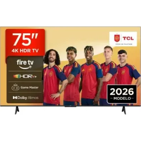 Smart TV TCL 75" 4K HDR10 con Fire TV y Alexa